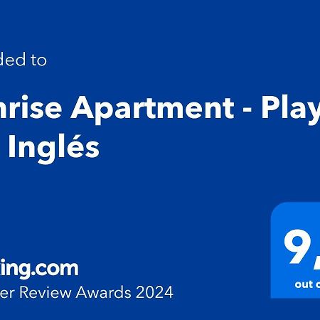 Sunrise Apartment - Playa Del Ingles Εξωτερικό φωτογραφία
